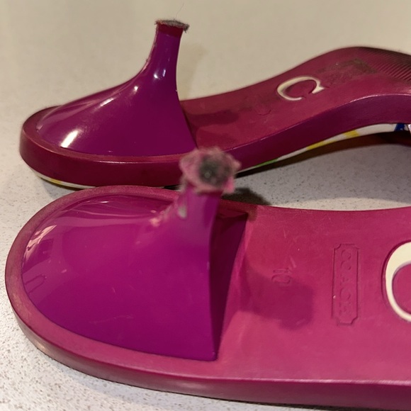 Vintage Coach 1941 Jelly Kitten Heels - Picture 9 of 9